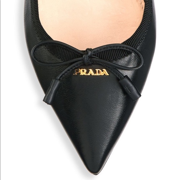 Pointy Toe ballet Flat PRADA - Picture 4 of 6